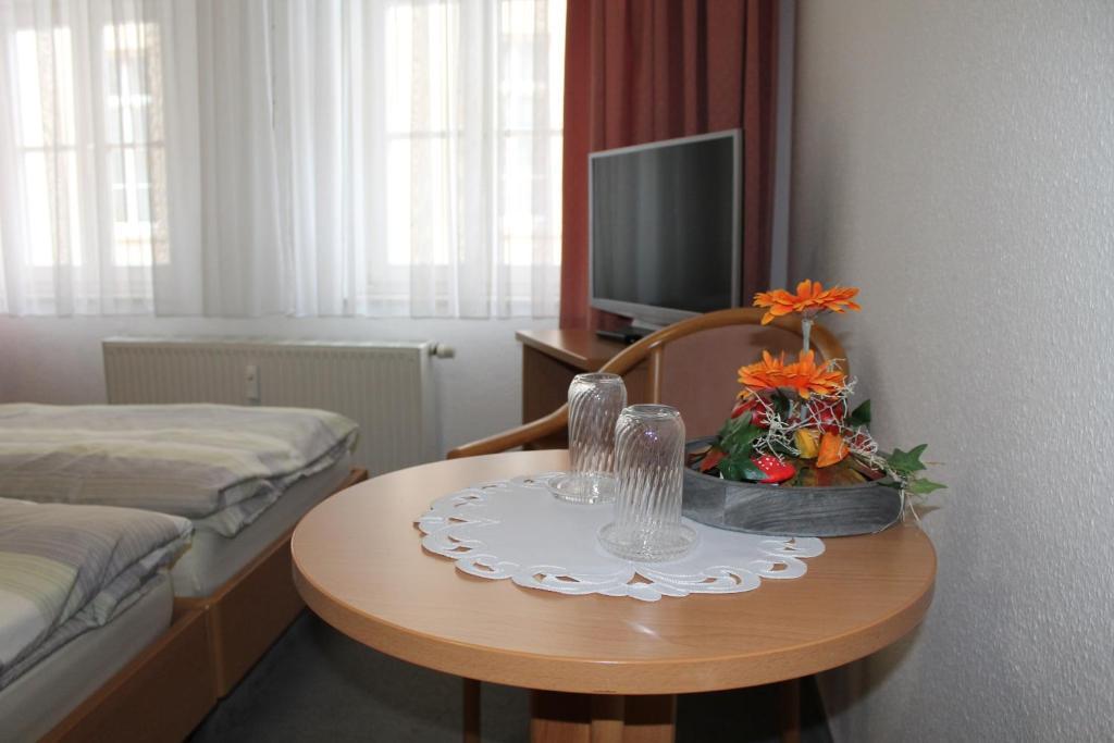 Hotel Am Stadtwall Кведлинбург Екстериор снимка